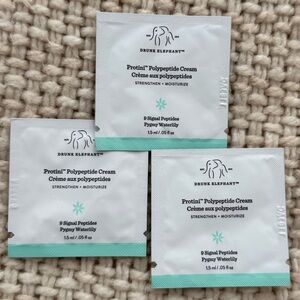 5/25✨ strengthen + moisturizer drunk elephant 3 samples